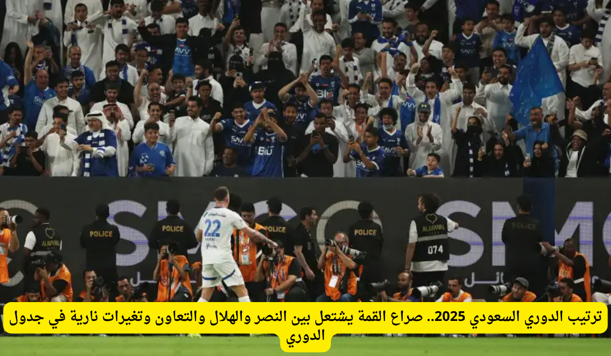ترتيب الدوري