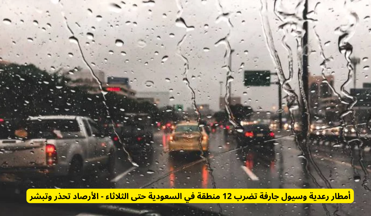 حالة جوية ممطرة