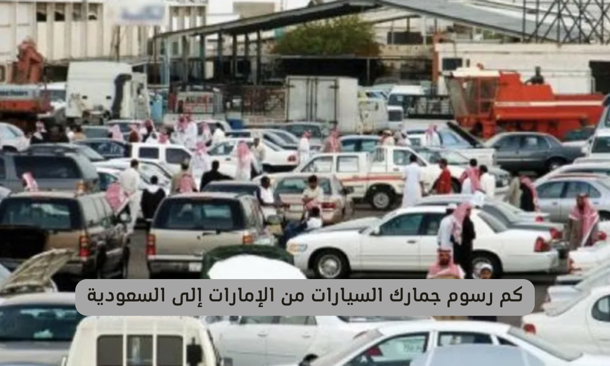 كم رسوم جمارك السيارات من الإمارات إلى السعودية