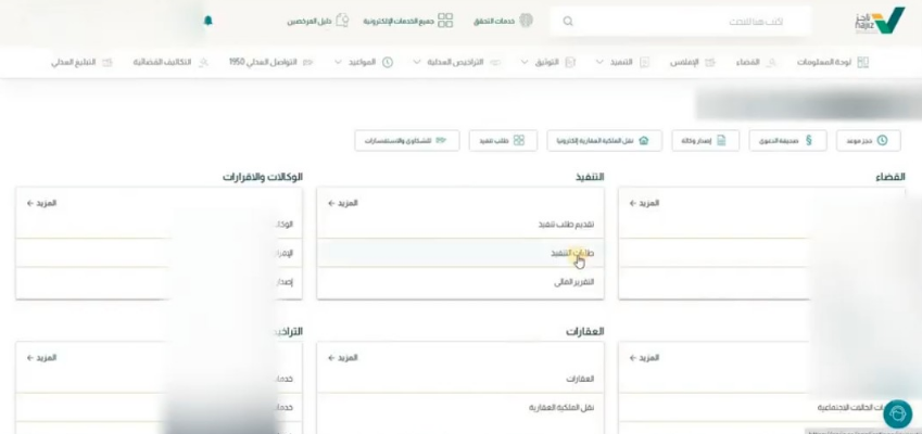الخدمات التي يشملها إيقاف الخدمات