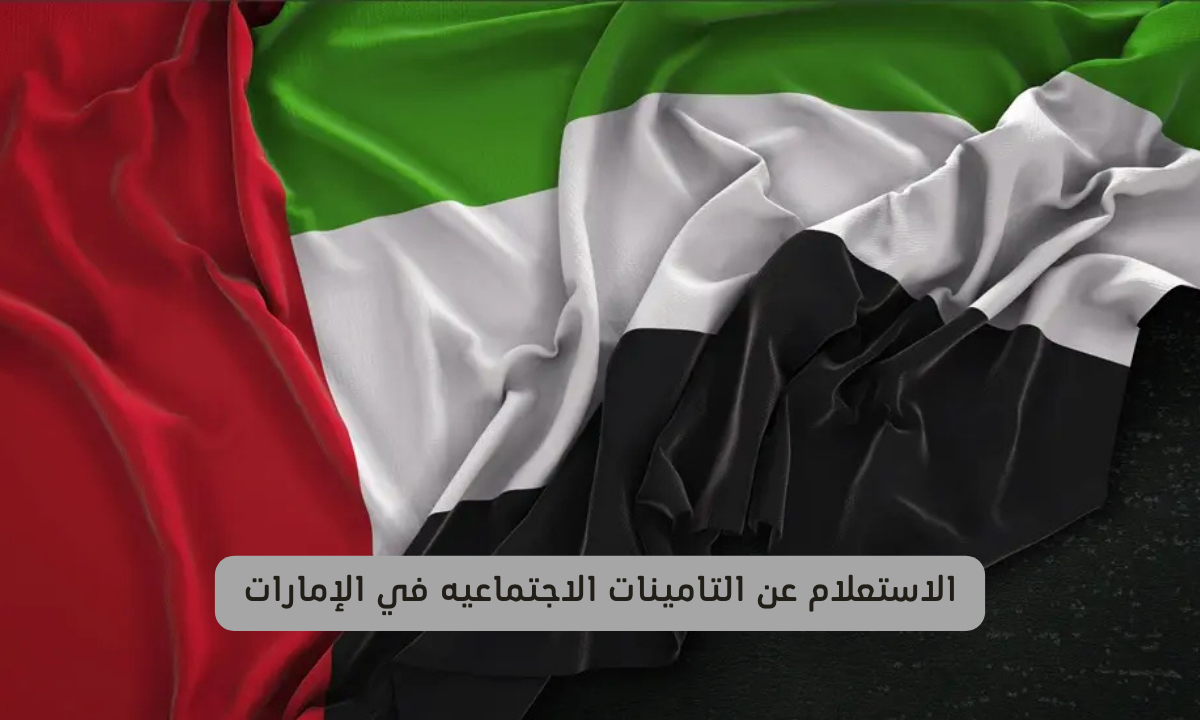 الاستعلام عن التامينات الاجتماعيه