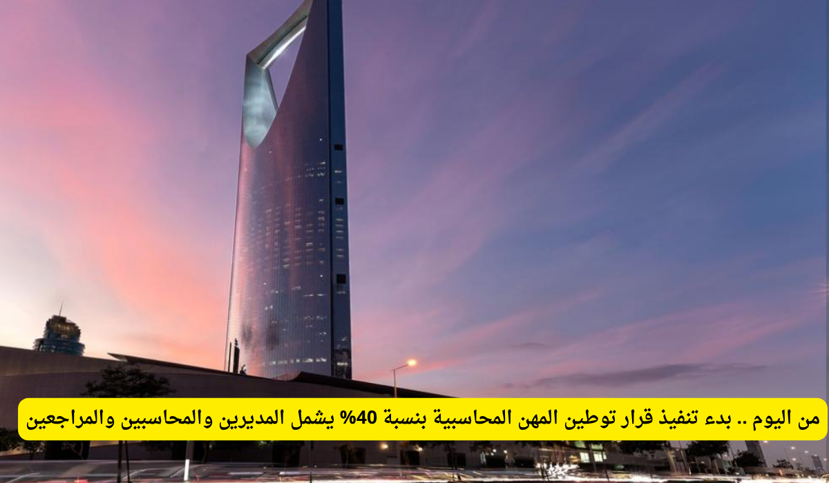 توطين المهن المحاسبية